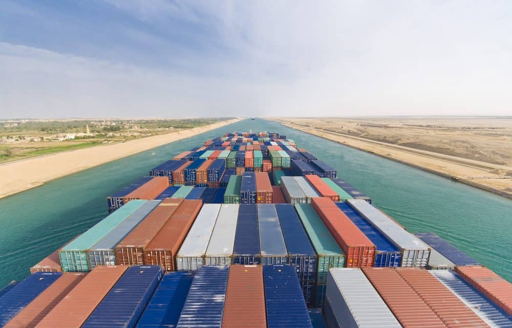 Strong Growth in Suez Canal Traffic Positions It As Number One